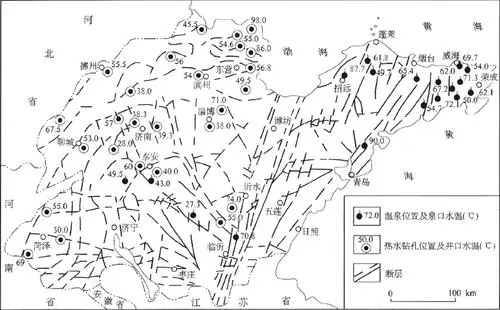 山東?。厝┑責豳Y源分布規律-地熱開(kāi)發(fā)利用-地大熱能