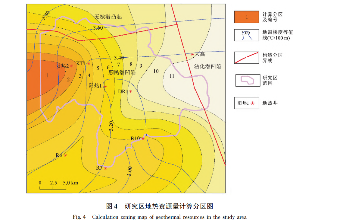 山東省陽(yáng)信縣東部地區地熱地質(zhì)特征及資源量評價(jià)-地熱資源開(kāi)發(fā)利用-地大熱能