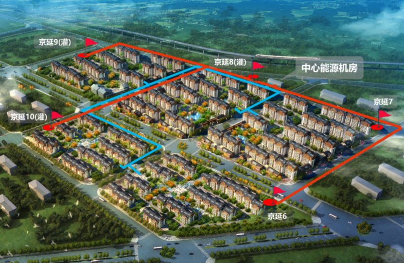 北京世園會(huì )安置房中深層地熱熱泵供暖項目-地大熱能